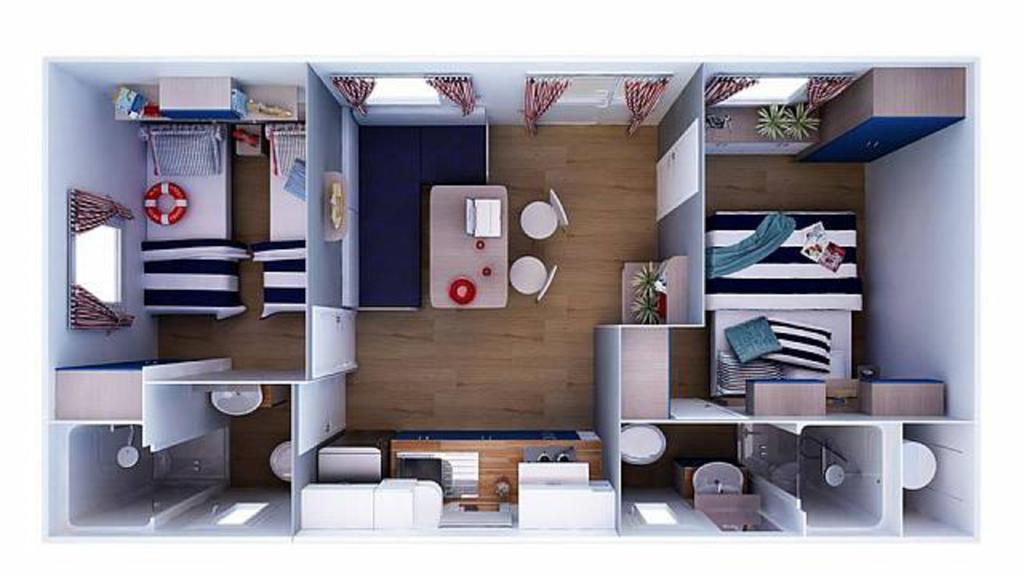 Mobile Homes Holiday Dream Baška Voda المظهر الخارجي الصورة